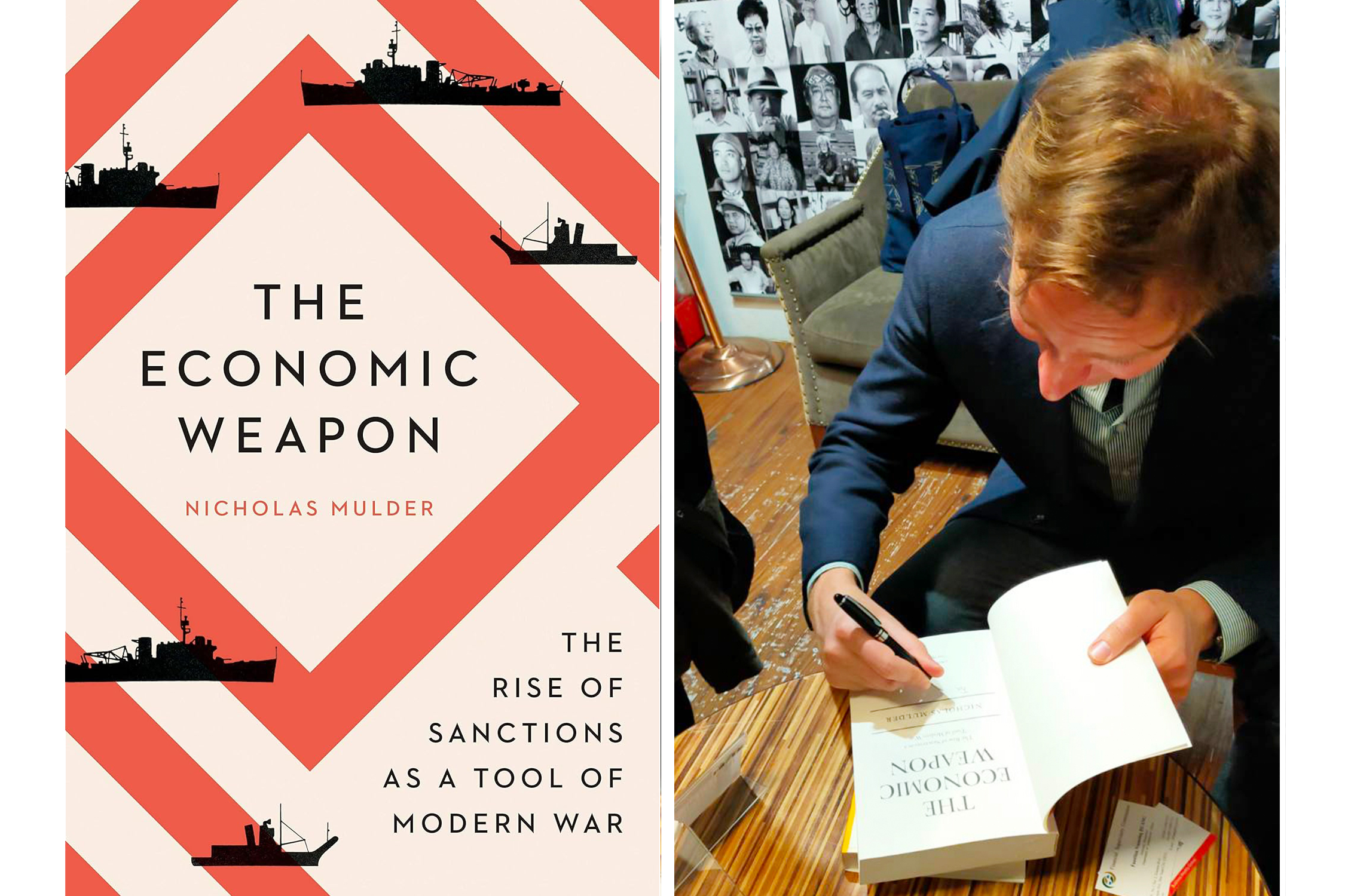 《經濟武器》英文版《The Economic Weapon: The Rise of Sanctions as a Tool of Modern War》作者限量簽名版將於2024台北國際書展展出