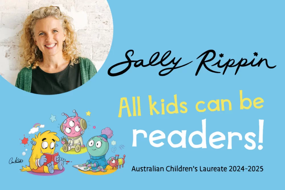 本公司代理作者 Sally Rippin 荣获2024-2025澳大利亚儿童桂冠作家